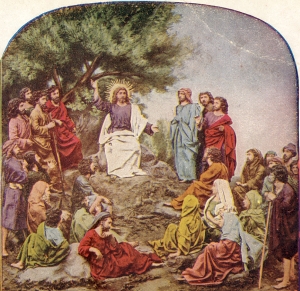 The sermon on the mount, Boston Public Library